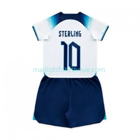 Maillot/Tenue Angleterre Sterling 10 Enfant Domicile Coupe du monde 2022